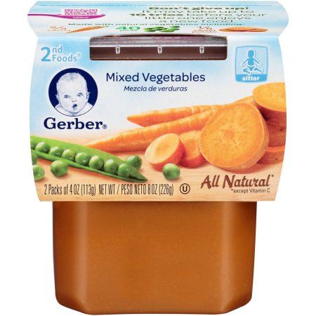 Gerber baby food 2nd stages
