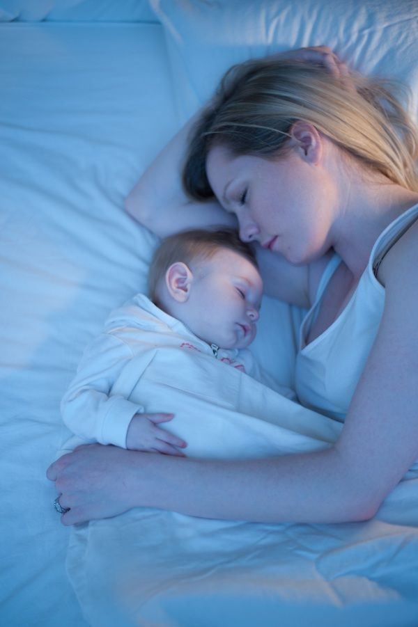 Baby sleep after feeding