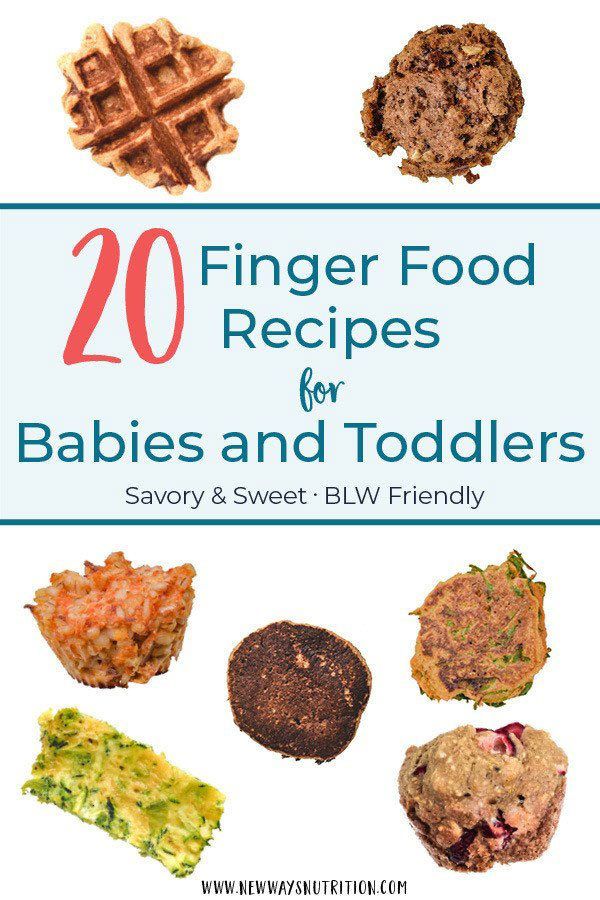 Easy finger foods for baby showers