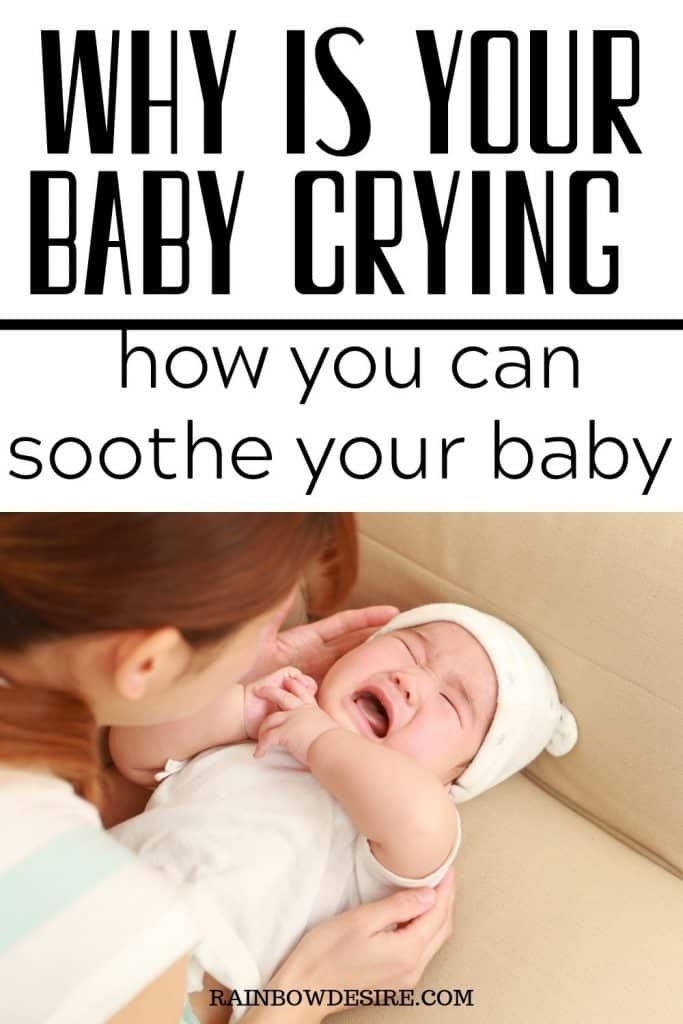 6 week old baby crying while feeding