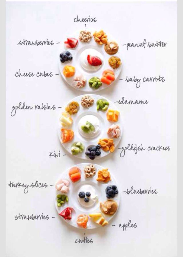 Finger food lunches for babies