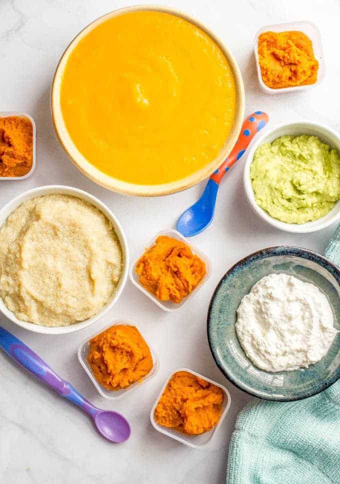 Steamed baby food recipes