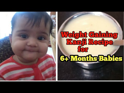 8 month baby weight gain foods