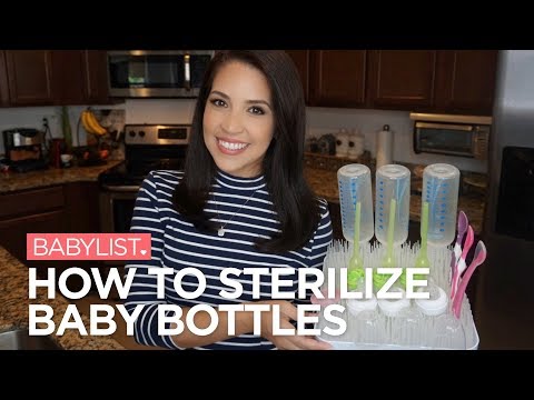 How to sterilise baby feeding bottle