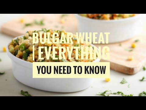 Bulgar wheat baby food