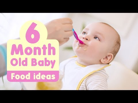 Food good for 6 months old baby