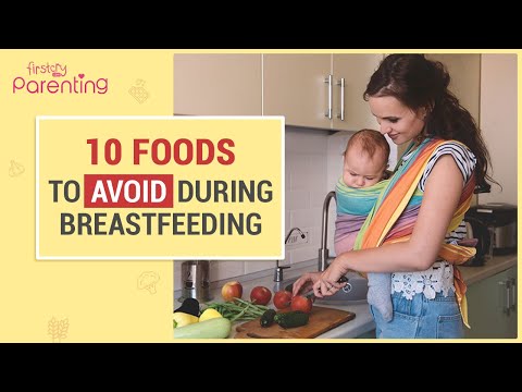 Foods to avoid when breastfeeding baby with gas