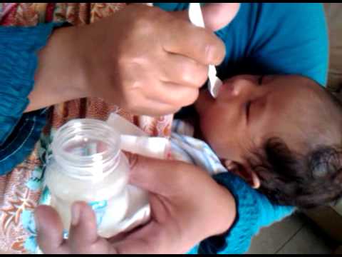 Baby clicking when bottle feeding