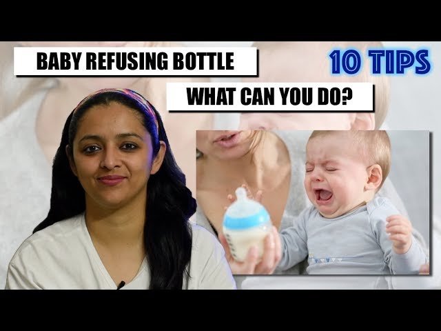 How to properly bottle feed a baby