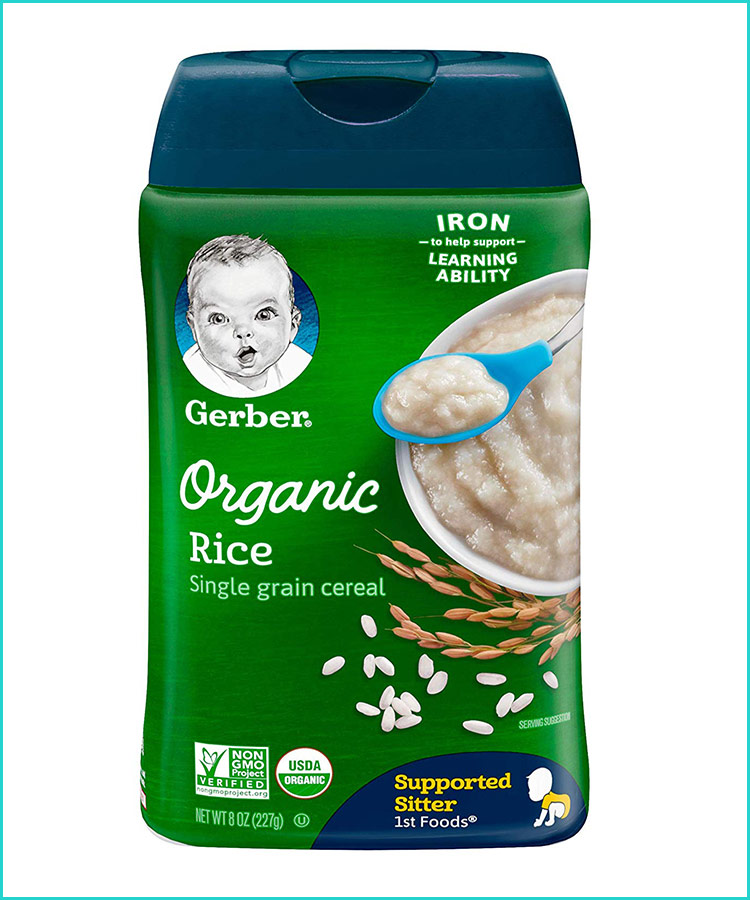 When should you feed a baby rice cereal