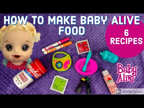 Baby alive food recipes