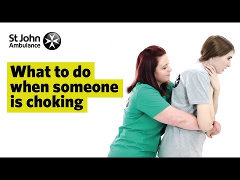 What to do when baby is choking on food