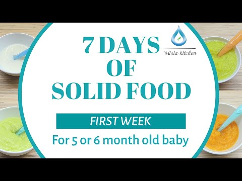 Introducing Solid Foods to Infants - 9.358 - Extension