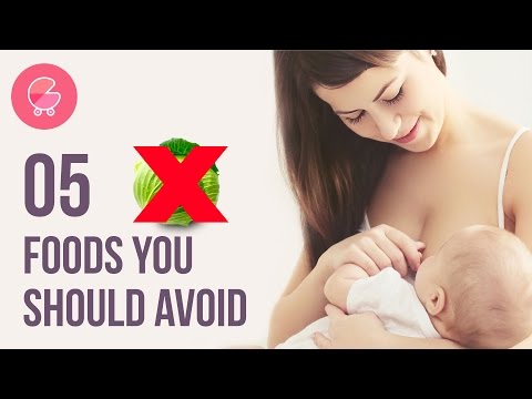 Foods to avoid while breastfeeding that give baby gas