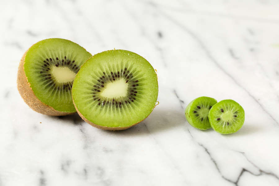 Kiwi fruit for baby food