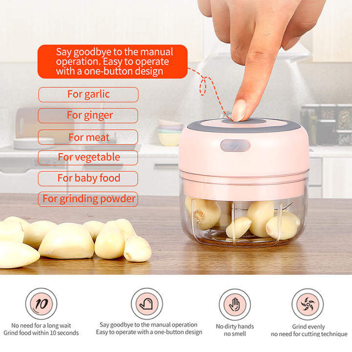 Travel baby food grinder