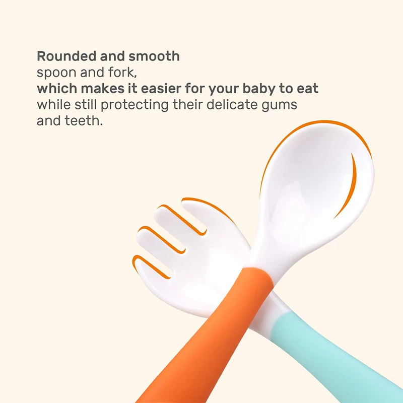 When should baby start feeding self with spoon