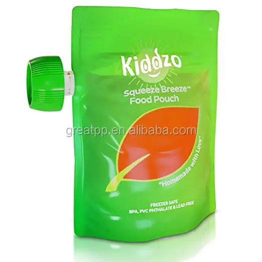 Baby food feeding pouch