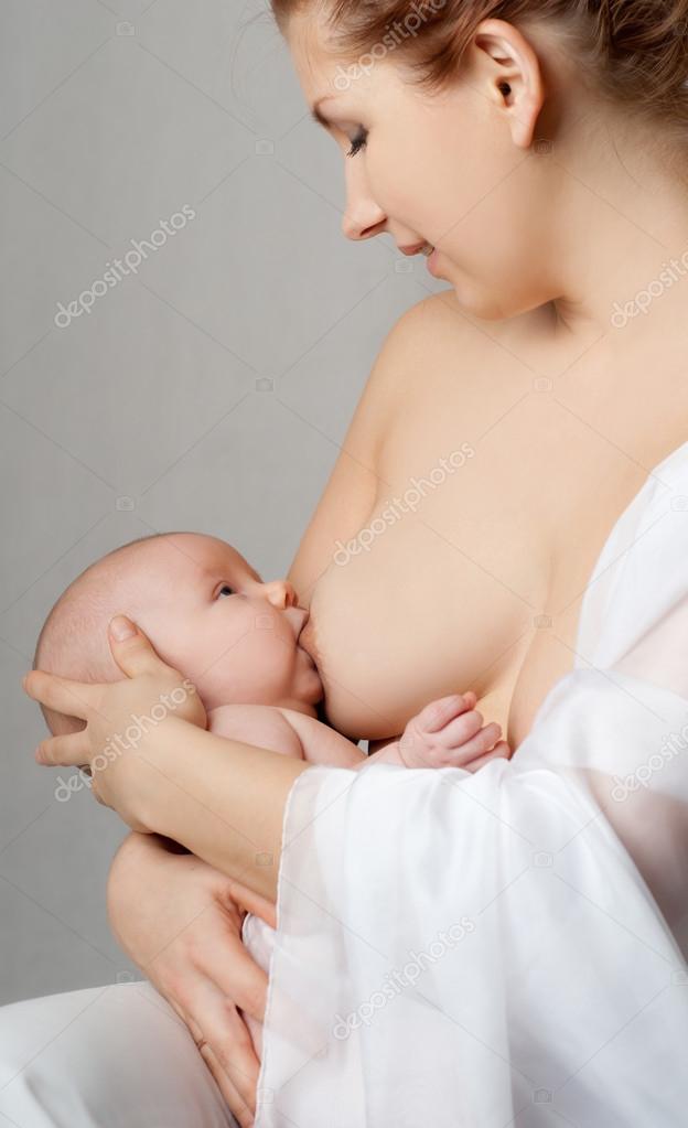 The breast feeding baby doll