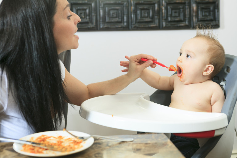 Mixed feeding 3 month old baby